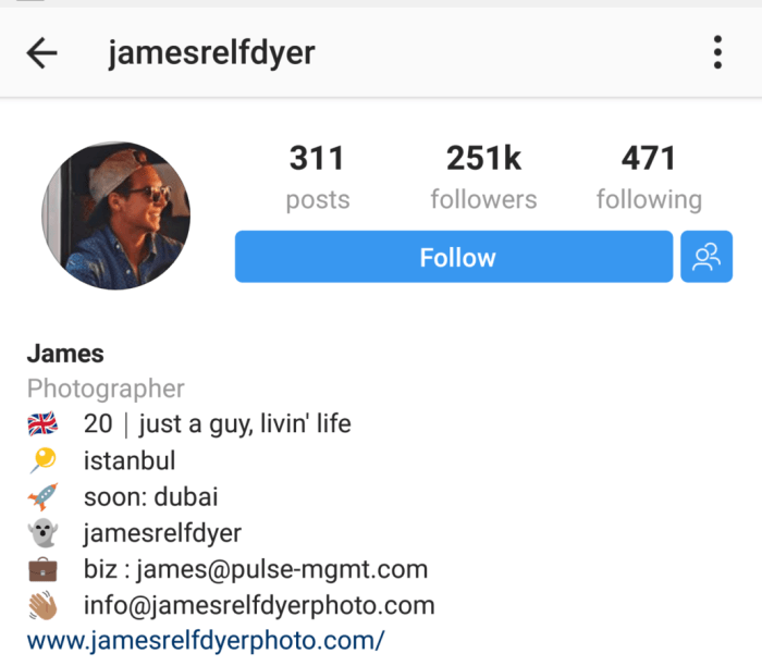 Cara Membuat Bio Ig Keren