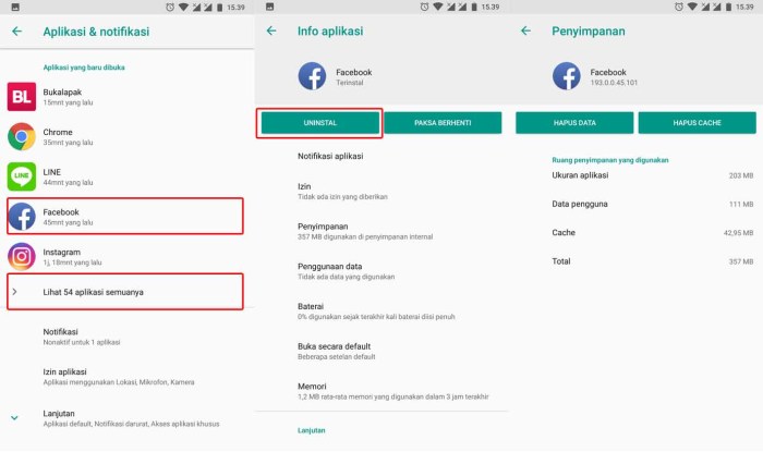 Aplikasi Facebook Tidak Bisa Dibuka