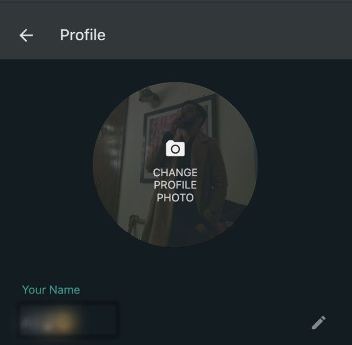 Cara Menghapus Foto Profil Di Whatsapp