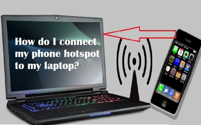 Cara Koneksi Hotspot Hp Ke Laptop