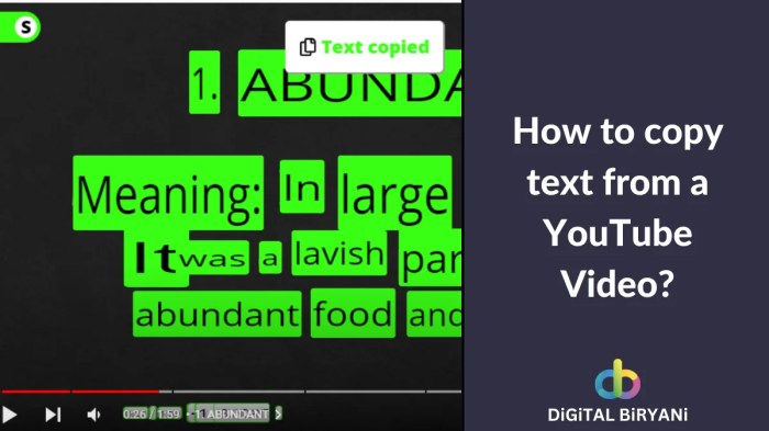 Cara Menyalin Youtube Ke Teks