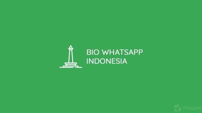 Kata Kata Yang Bagus Untuk Bio Wa