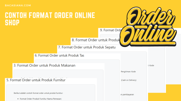 Arti Open Order Dalam Online Shop