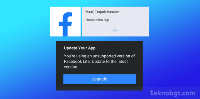 Cara Membuka Fb Lite Yang Tidak Bisa Dibuka