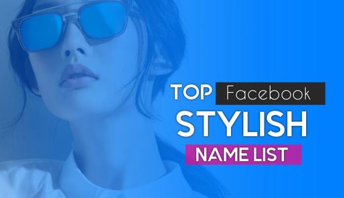 Nama Facebook Keren Untuk Wanita Aesthetic