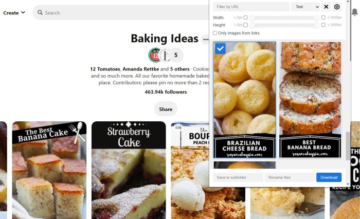 Cara Menyimpan Foto Dan Video Dari Pinterest Ke Galeri