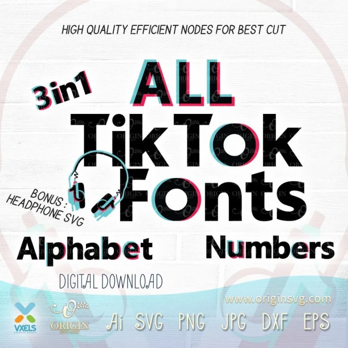 Font Yang Sering Digunakan Di Tiktok